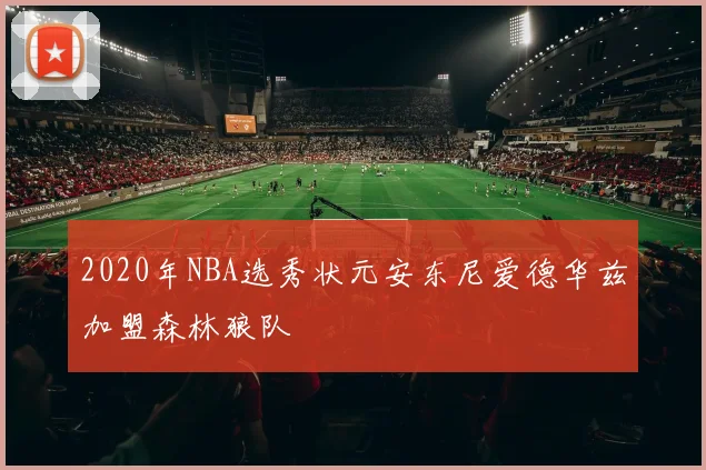 2020年NBA选秀状元安东尼爱德华兹加盟森林狼队