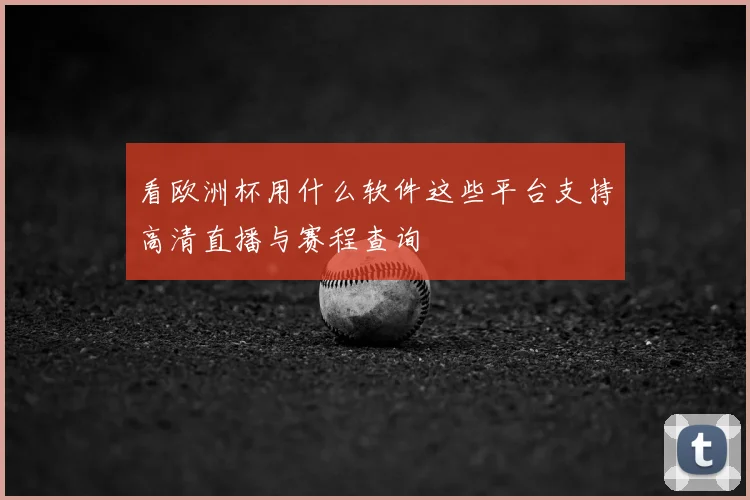 看欧洲杯用什么软件这些平台支持高清直播与赛程查询