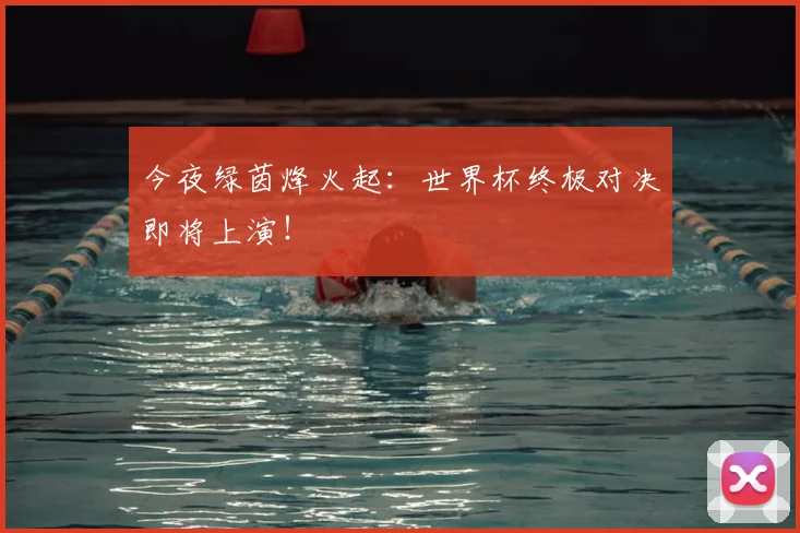 今夜绿茵烽火起:世界杯终极对决即将上演!